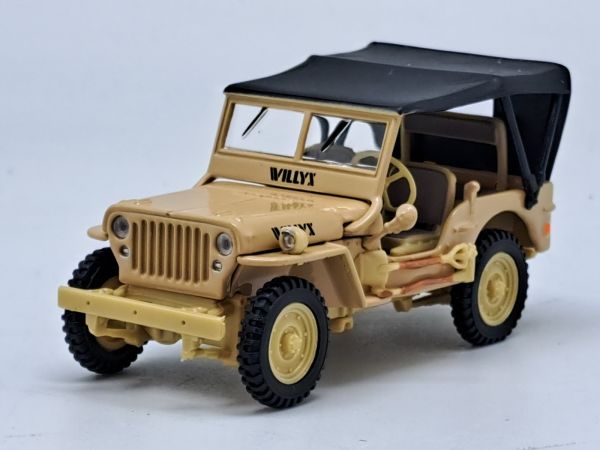 CAR91860 - JEEP Closed US Military Beige - 1