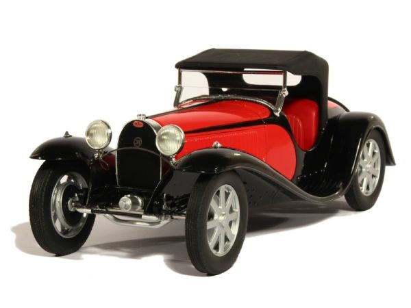 PANTHEON002 - BUGATTI Type 55 Roadster red and black limited  150 units - 1
