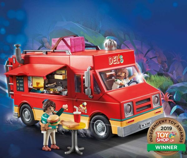 PLAY70075 - Playmobil The Movie Food Truck by Del - 1