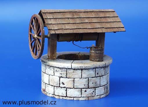 PLS016 - Model reduced of weel with well winch not build not paint - 1