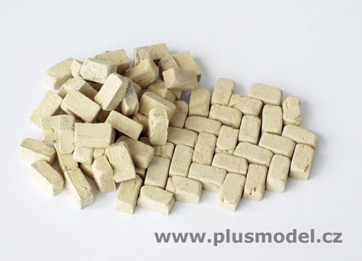 PLS137 - Model reduced of paving stones big sandstone for diorama - 1
