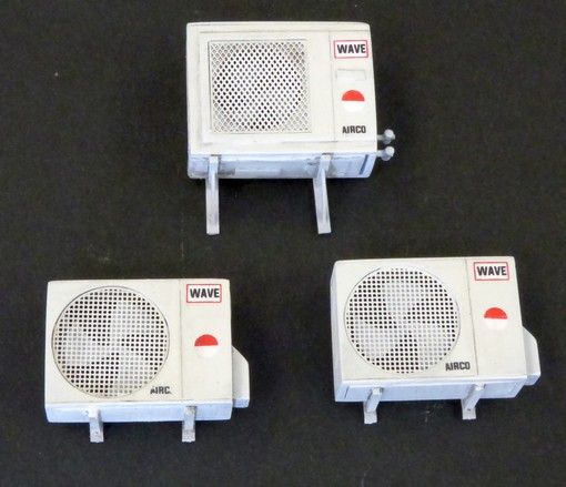 PLS491 - Model reduced of 3 air condition not paint not build - 1