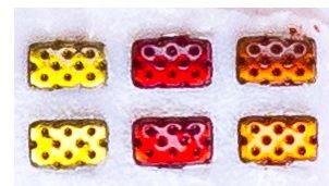 PMAA-201 - Set of 6 rectangular light reflectors - 1