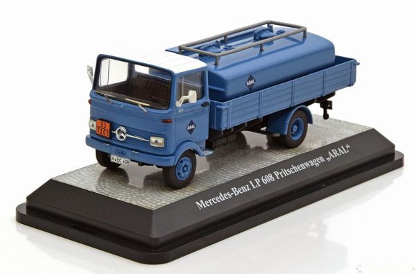 PRX12509 - MERCEDES BENZ LP608 4x2 with tank ARAL limited 500 units - 1
