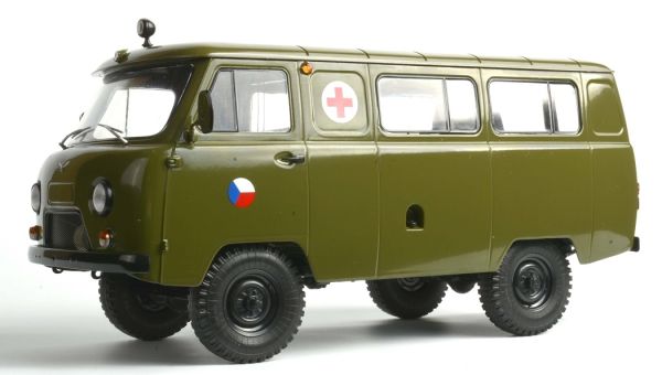 PRXPCL47073 - UAZ 452 ambulance Czechoslovakia army - 1