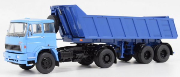 PRXPCL47082 - LIAZ 110 4x2 and MAZ 9506-20 tipper trailer - 1
