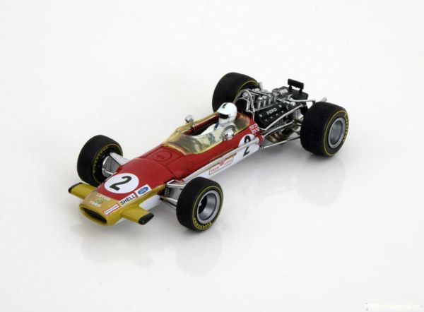 QUA27806 - LOTUS 49B Richard Attwood Monaco GP 1969 - 1