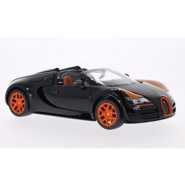 RAS43900NOIREORANGE - BUGATTI Veyron 16.4 Grand Sport Vitesse black orange - 1