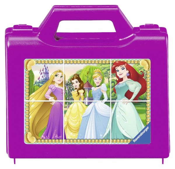RAV074280 - Cube Puzzle - 6 Pieces - Disney Princesses - 1