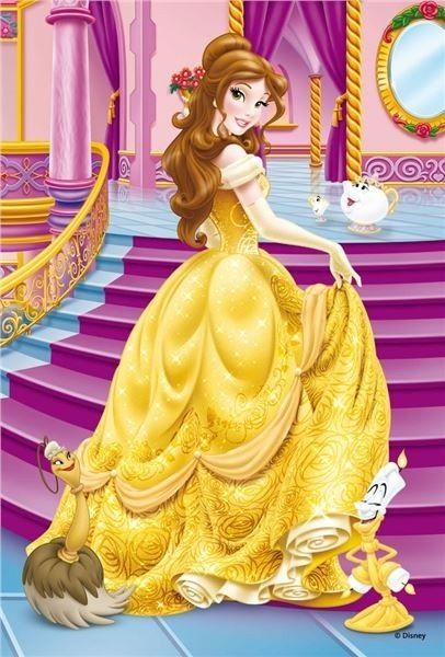 RAV09469/02 - Puzzle - 54 Pieces - Disney Princess - Beautiful - 13.2 x 19.8 cm - 1