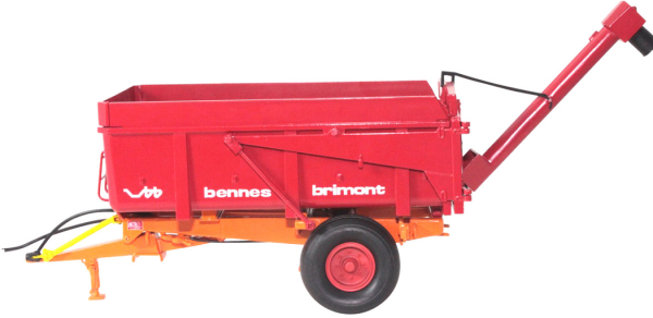 REP068 - BRIMONT BB8 skip with unloading screw - 1