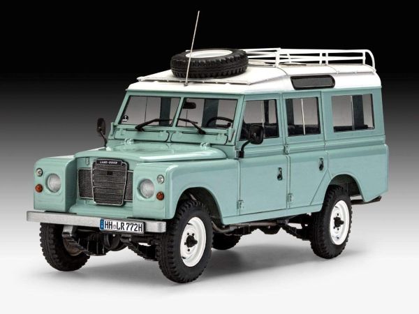 REV07047 - LAND ROVER Serie III LWB model to assemble and paint paint and glue not included - 1