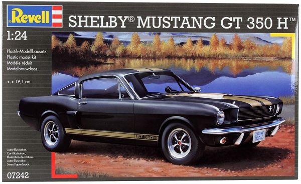 REV07242 - SHELBY Mustang GT 350 H model to mount and paint paint and glue not inclued - 1