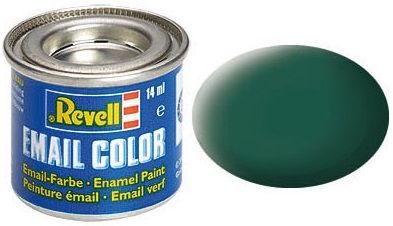 REV32148 - Matte green enamel paint 14ml - 1