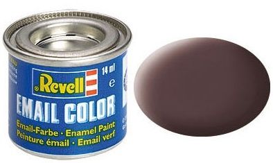 REV32184 - Matte brown enamel paint14ml - 1