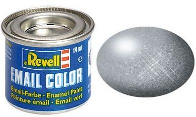 REV32191 - Enamel paint gray steel metal 14ml - 1