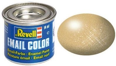 REV32194 - Metal gold enamel paint 14ml - 1