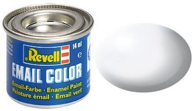 REV32301 - Satin white enamel paint 14ml - 1
