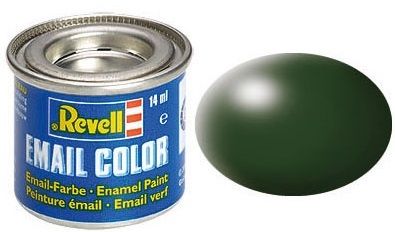 REV32363 - Satin dark green enamel paint 14ml - 1