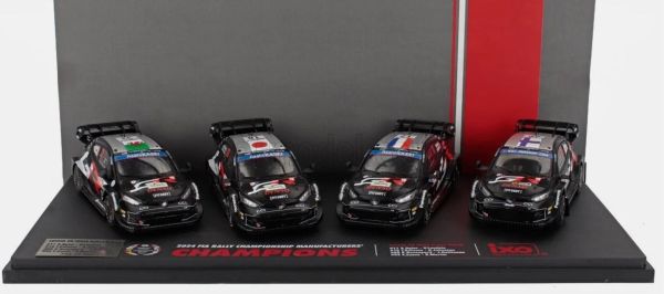 IXORAM966SET.2 - Set of 4 TOYOTA GR Yaris Rally1 Hybrid FIA Champions 2024 - 1