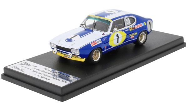 TRORRBE41 - FORD Capri 2600 RS #1 3e SPA Francorchamps 1972 D.GLEMSER / A.SOLER-ROIG - Limited to 150 copies. - 1