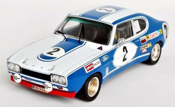 TRORRBE42 - FORD Capri 2600 RS #2 1e 24H SPA Fancorchamps 1972 J.MASS / H.STUCK - Limited to 150 ex. - 1