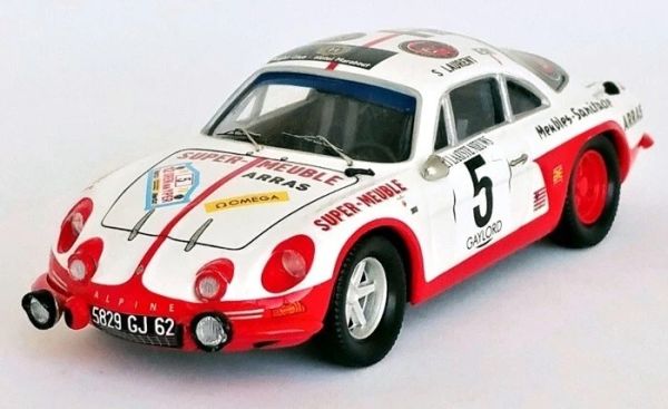 TRORRBE47 - RENAULT-ALPINE A110 #5 Ypres Rally 1973 S.LAURENT / P.HAMMELRATH - Limited to 150ex - 1