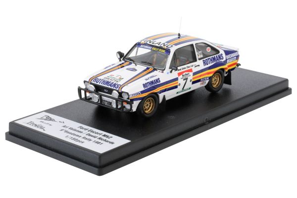 TRORRCI07 - FORD Escort MKII #7 Rallye de Bandama 1981 A.VATANEN / D.RICHARDS - Limited to 150ex. - 1