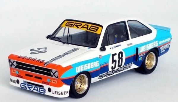 TRORRDE36 - FORD Escort MKII #58 2nd Hockenheim 1976 W.SCHOMMERS - Limited to 150 copies. - 1