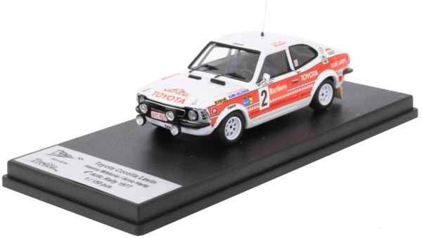 TRORRFI22 - TOYOTA Corolla Levin #2 4th Rallye Artic 1977 H.MIKKOLA / A.HERTZ - Limited to 150 copies. - 1