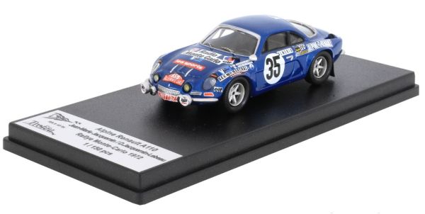 TRORRFR45 - RENAULT Alpine A110 #35 Rallye Monte Carlo 1972 J-M.JACQUEMIN - D.JACQUEMIN-LEBEAU - Limited to 150 copies. - 1