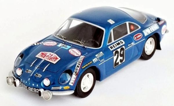 TRORRFR49 - RENAULT-ALPINE A110 #29 Monte Carlo Rally 1972 J.HENRY / G.DI NICOLA - Limited to 150ex. - 1