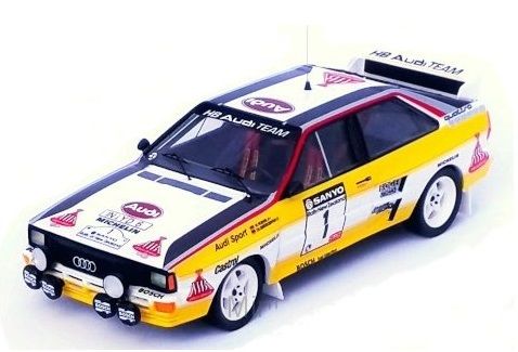 TRORRNZ03 - AUDI Quattro #1 Rally New Zealand 1984 W.ROHRL / C.GEISTDORFER - Limited to 150 copies. - 1