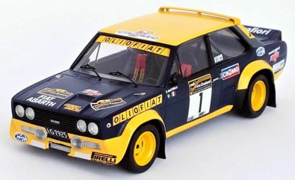 TRORRNZ12 - FIAT 131 Abarth #1 1st at the rally of New Zealand 1977 F .BACCHELLI / F.ROSSETTI - Limited to 150 ex. - 1