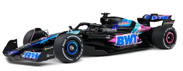 SOL1811003 - 2024 ALPINE A524 F1 E.OCON Presentation Blue - 1