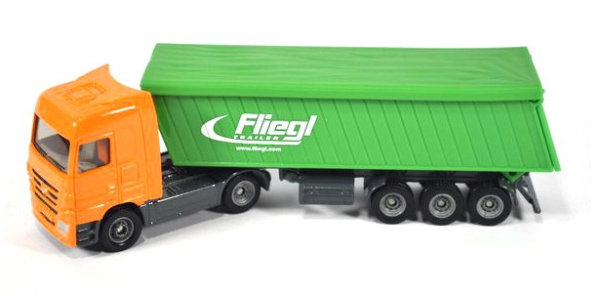 SIK1796 - MERCEDES Actros with tipping trailer - 1