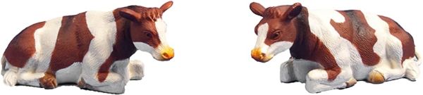 KID571876 - Lot of 2 Lying NORMANDY Cows - 1