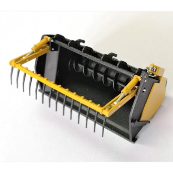 ART03214 - Yellow and black silage bucket - 1