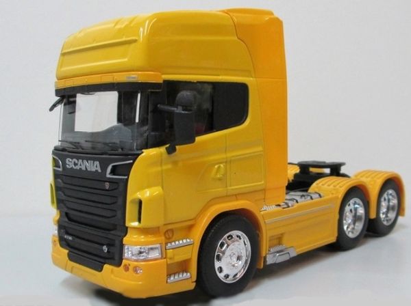 WEL32670L-W - SCANIA R730 V8 6x4 Yellow - 1