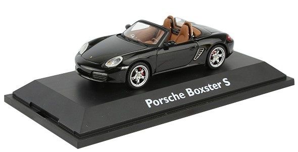 SCH04711 - PORSCHE Boxster S convertible black - 1