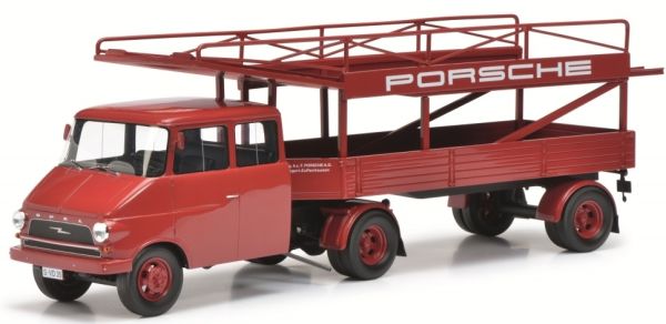 SCH084 - OPEL Blitz Racing 4x2 car carrier trailer PORSCHE - 1