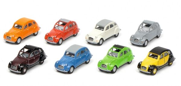 SCH26401 - Box of CITROEN 2CV 8 Pieces - 1