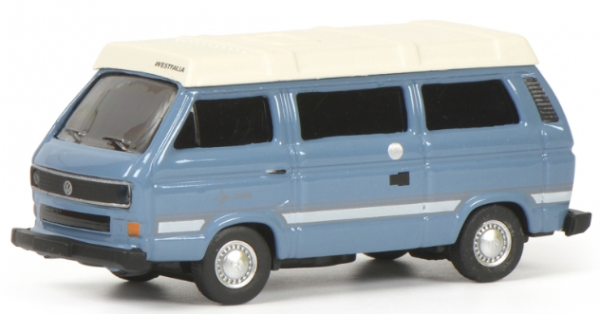 SCH26445 - VOLKSWAGEN T3 Joker camping car blue roof white - 1