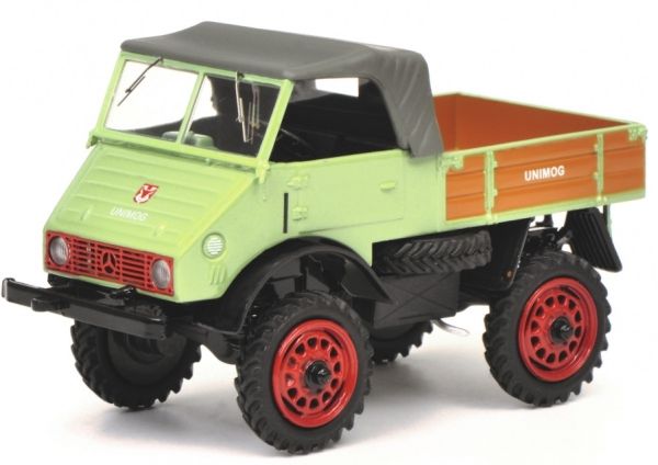 SCH3132 - MERCEDES BENZ UNIMOG U401 with boar - 1