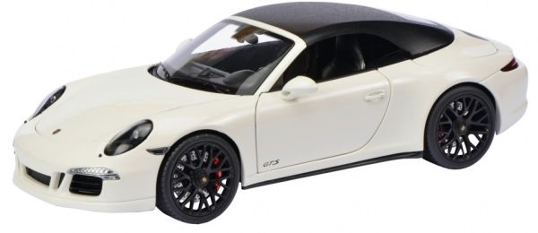SCH395 - PORSCHE 911 GTS convertible white - 1