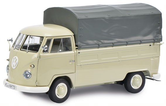 SCH7851 - VOLKSWAGEN T1B Curtainsider pickup - COMING SOON - 1