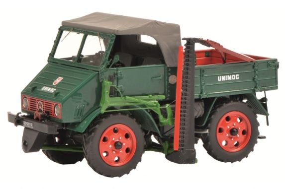 SCH8958 - 2010 MERCEDES-BENZ Unimog with header - 1