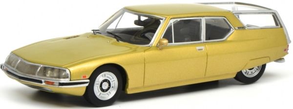 SCH9034 - CITROEN SM Shooting Break yellow metal limited 500 units - 1