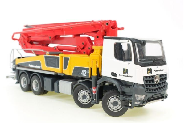 CON78199/03 - Concrete pump PUTZMEISTER M42-5RZ on MERCEDES Arocs carrier - 1