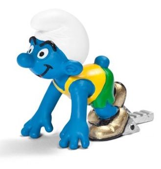 SHL20741 - Smurf at the Olympic Games- Sprinter - 1